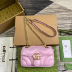 GG MARMONT 23 SMALL SHOULDER BAG LIGHT PINK - Image 2
