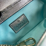 GG MARMONT 16 MINI SHOULDER BAG BLUE IRIDESCENT - Image 7