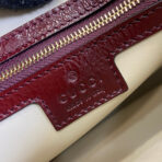 JACKIE SMALL SHOULDER BAG 27 IN WINE RED CRACKED LACQUER  GOLD HARDWARE - Image 5