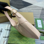 JACKIE SMALL SHOULDER BAG 27 IN LIGHT PINK CRACKED LACQUER  GOLD HARDWARE - Image 5