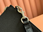 POUCH 28 IN BLACK SMOOTH  INLAID LOGO - Image 10