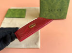 MARMONT QUILTED CARD HOLDER 10 IN RED - Image 7