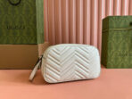 MARMONT SMALL SHOULDER BAG 24 IN WHITE  GOLD HARDWARE - Image 5