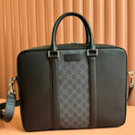 JUMBO MEDIUM BRIEFCASE 36.5 IN EXTRA DARK GREEN GG