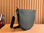 BODY SHOULDER BAG 40 IN DARK BROWN  SILVER HARDWARE - Image 4