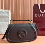 BLONDIE LARGE TOP HANDLE BAG 32 IN DARK BROWN