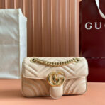 MARMONT MEDIUM SHOUDER BAG 23 IN LIGHT BEIGE