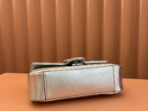 MARMONT MEDIUM SHOUDER BAG 23 IN SILVER PATENT - Image 3