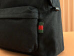 MEDIUM BACKPACK 42 IN BLACK GG CANVAS - Image 7
