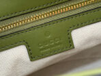 73 SMALL BUCKET BAG 20 IN GREEN SOFT SUEDE AND - Image 9