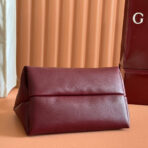 MEDIUM SOFTBIT MAXI SHOULDER BAG 27.5 IN ROSSO ANCORA RED GRAINY LAMBSKIN - Image 9