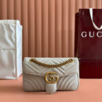 GG MARMONT MATELASS�� LARGE 26 BAG WHITE - Image 2