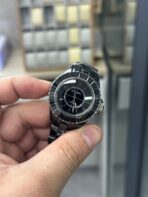 J12 33MM DIAMOND BEZEN BLACK CERAMIC STEEL - Image 9