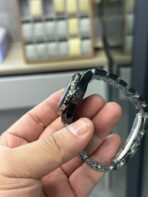 J12 33MM DIAMOND BEZEN BLACK CERAMIC STEEL - Image 4