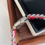 PREMIERE ROCK SILVER CASE RED LEATHER - Image 7