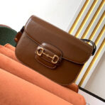 GG 1955 Horsebit Bag 25cm Brown  Gold Hardware - Image 2