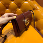 GG Arli Bag 25cm Burgundy  Gold Hardware - Image 3