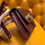 GG Arli Bag 25cm Burgundy  Gold Hardware - Image 8