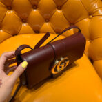 GG Arli Bag 25cm Burgundy  Gold Hardware - Image 9