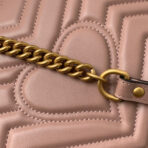 GG Marmont 26.5cm Dark Beige  Gold Hardware - Image 7