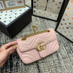 GG Marmont 22cm Pink  Gold Hardware - Image 2