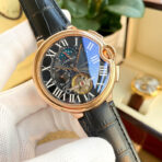 BALLON BLEU MOON DAY TOURBILLON LEATHER STRAP - Image 2