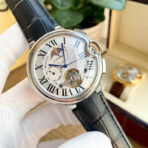BALLON BLEU MOON DAY TOURBILLON LEATHER STRAP - Image 3