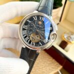 BALLON BLEU MOON DAY TOURBILLON LEATHER STRAP - Image 11
